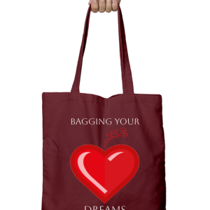 Tote-Ally Awesome 69 Zippered Tote Bag – Bagging Your Dreams - Maroon