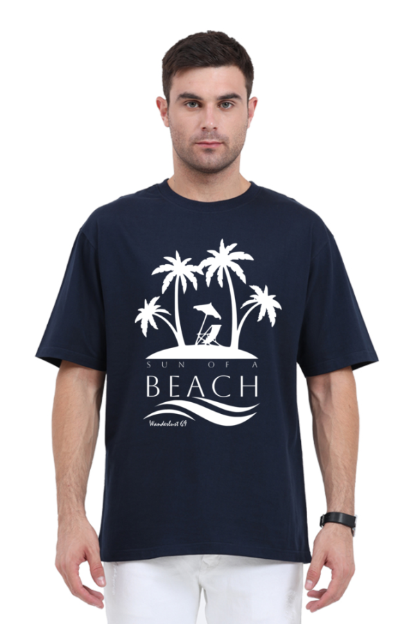 Street Style 69 – Sun Of A Beach – Unisex Oversized T-Shirt - Image 5