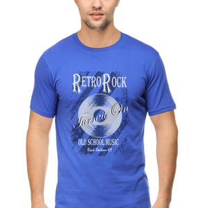 Round Neck T-Shirt - Rock Station 69 - Retro Rock