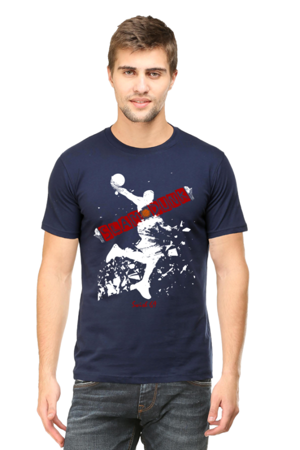Round Neck T-Shirt - Swish 69 - Slam Dunk - Image 3