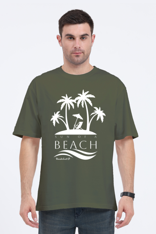 Street Style 69 – Sun Of A Beach – Unisex Oversized T-Shirt