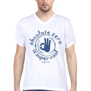 Graffi-Tee 69 - Absolute Zero - V-Neck T-Shirt