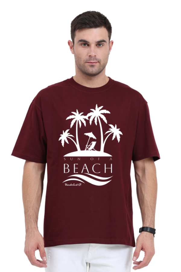 Street Style 69 – Sun Of A Beach – Unisex Oversized T-Shirt - Image 4