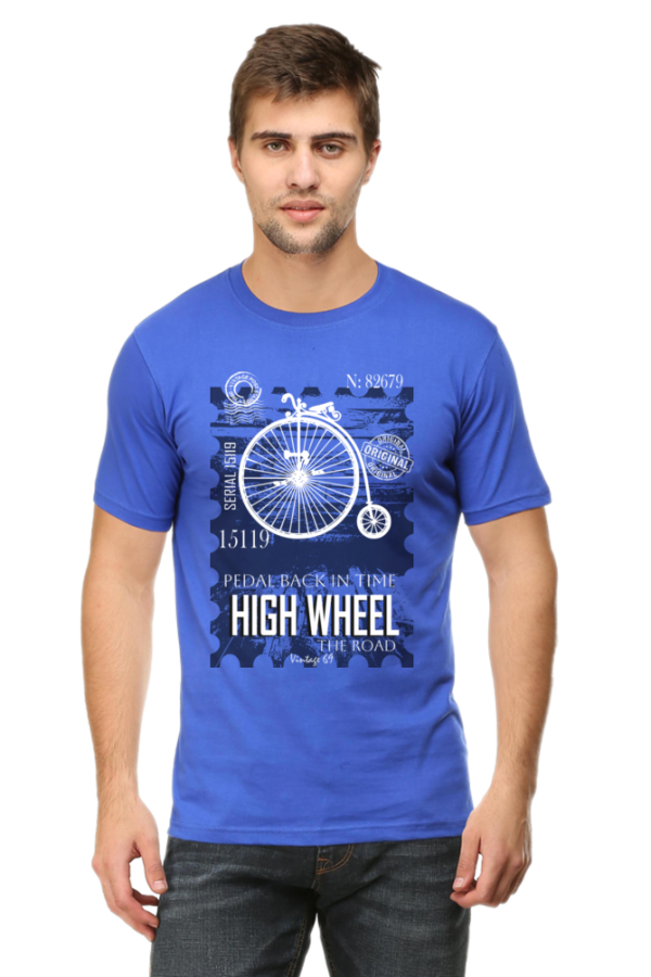 Round Neck T-Shirt - Vintage 69 – High Wheel - Image 2