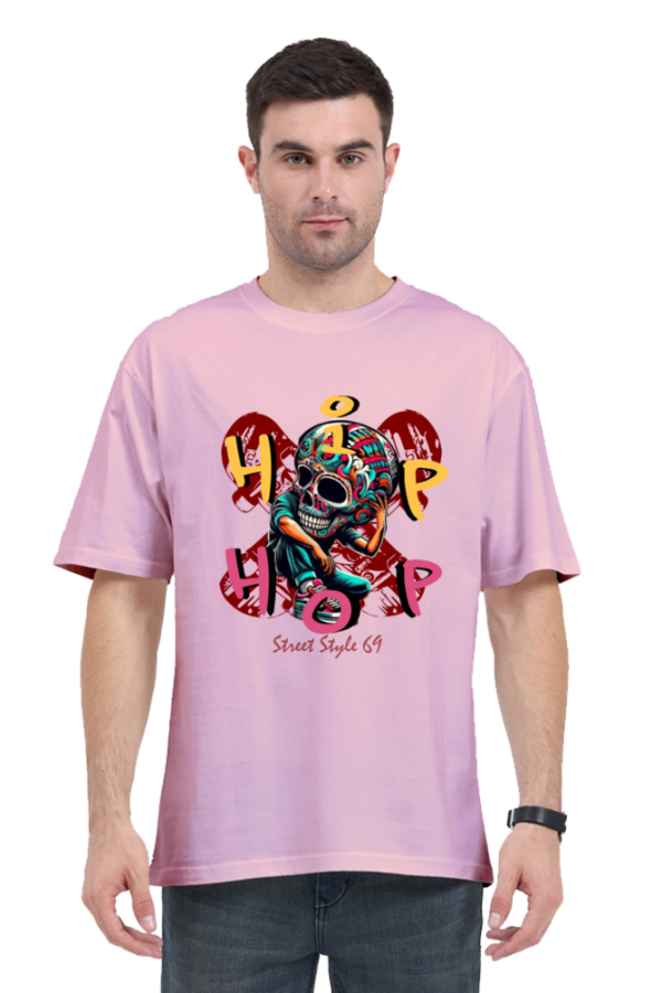Street Style 69 – Hip-Hop – Unisex Oversized T-Shirt - Image 2
