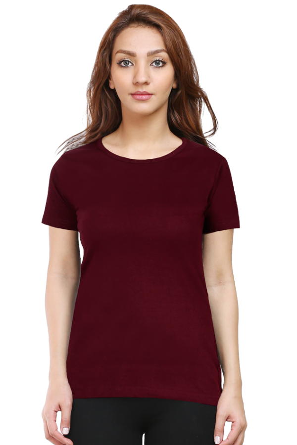 Round Neck T-Shirt - Back To Basics - Plain - Image 8