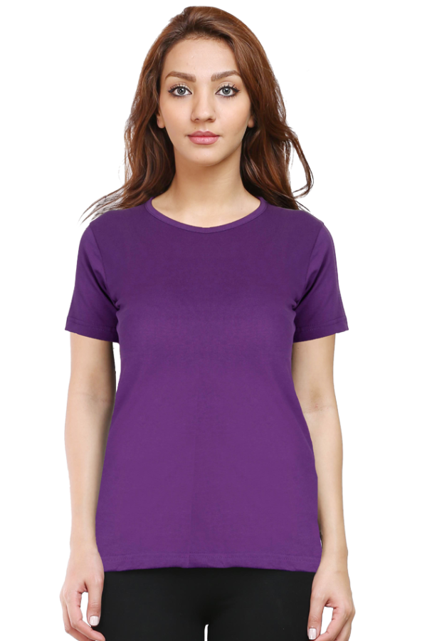 Round Neck T-Shirt - Back To Basics - Plain - Image 7
