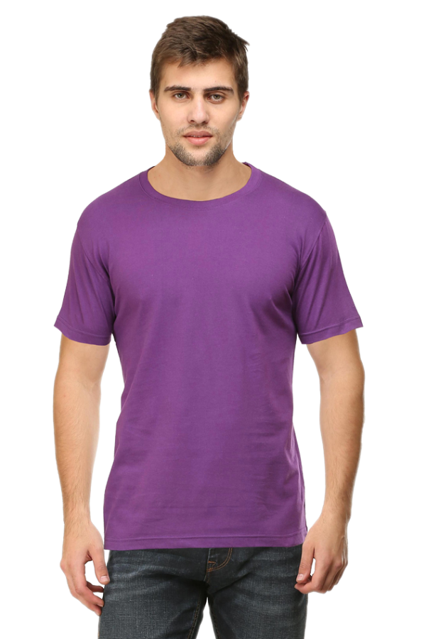 Round Neck T-Shirt - Back To Basics - Plain - Image 6