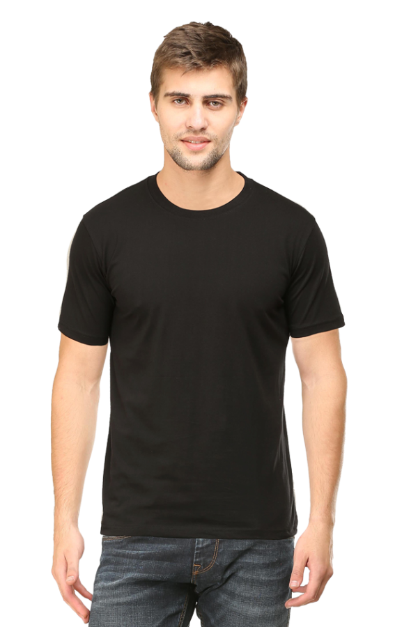 Round Neck T-Shirt - Back To Basics - Plain - Image 9
