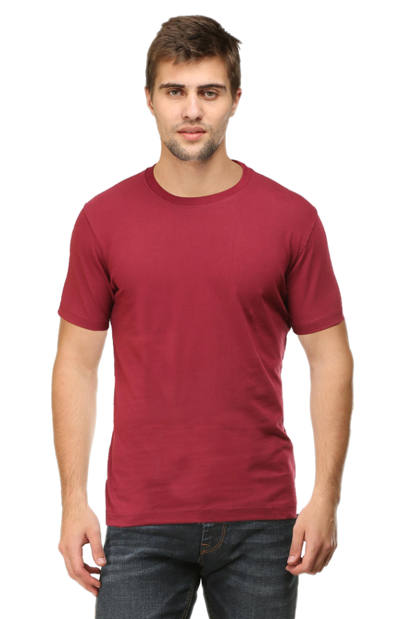 Round Neck T-Shirt - Back To Basics - Plain - Image 7
