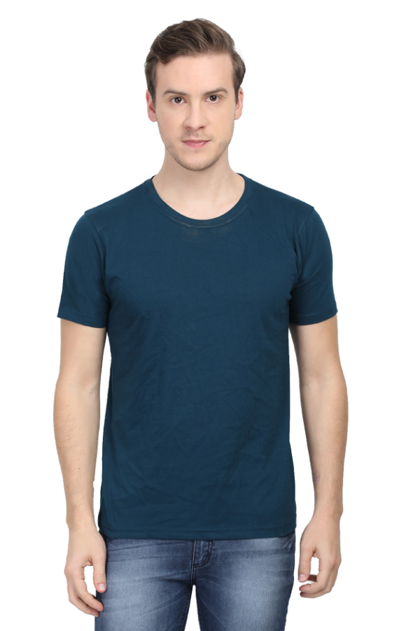 Round Neck T-Shirt - Back To Basics - Plain - Image 5