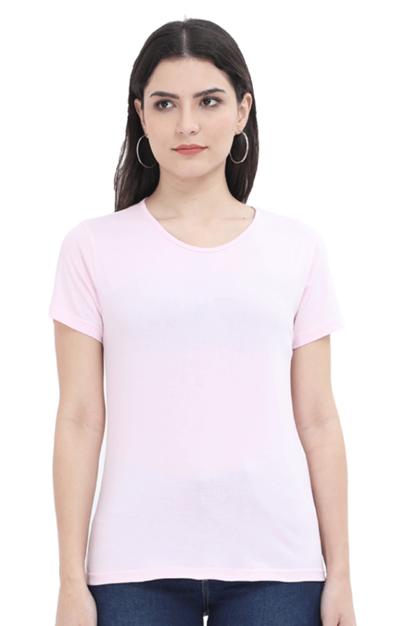 Round Neck T-Shirt - Back To Basics - Plain - Image 2