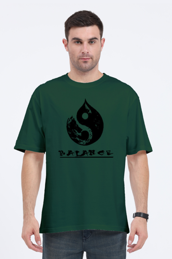 Street Style 69 - Balance - Unisex Oversized T-shirt - Image 8