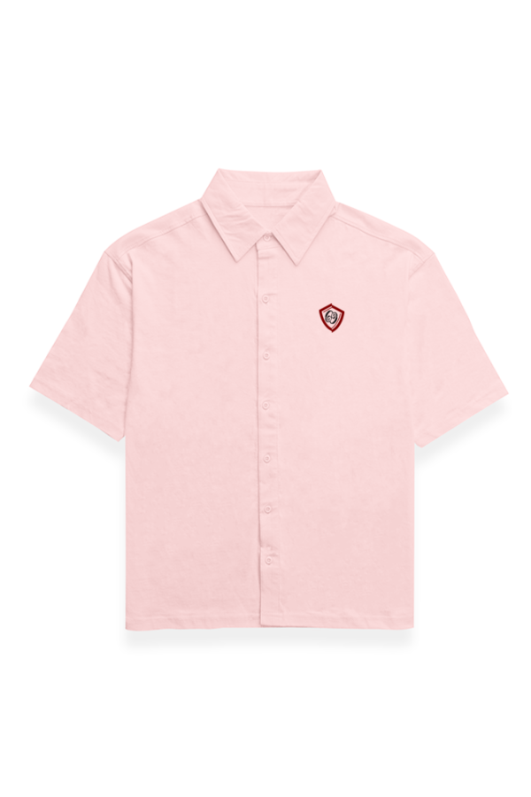 Street Style 69 - Motif - Men's Oversized Shirt - White | Lavender | Light Pink | Baby Blue - Image 5