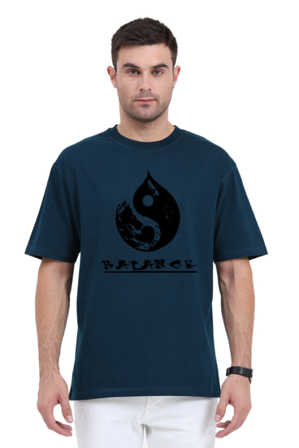 Street Style 69 - Balance - Unisex Oversized T-shirt - Image 4
