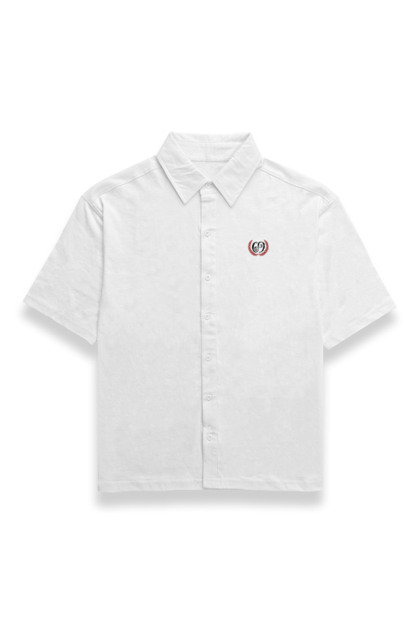 Street Style 69 - Insignia - Men's Oversized Shirt - White | Lavender | Light Pink | Baby Blue - Image 7