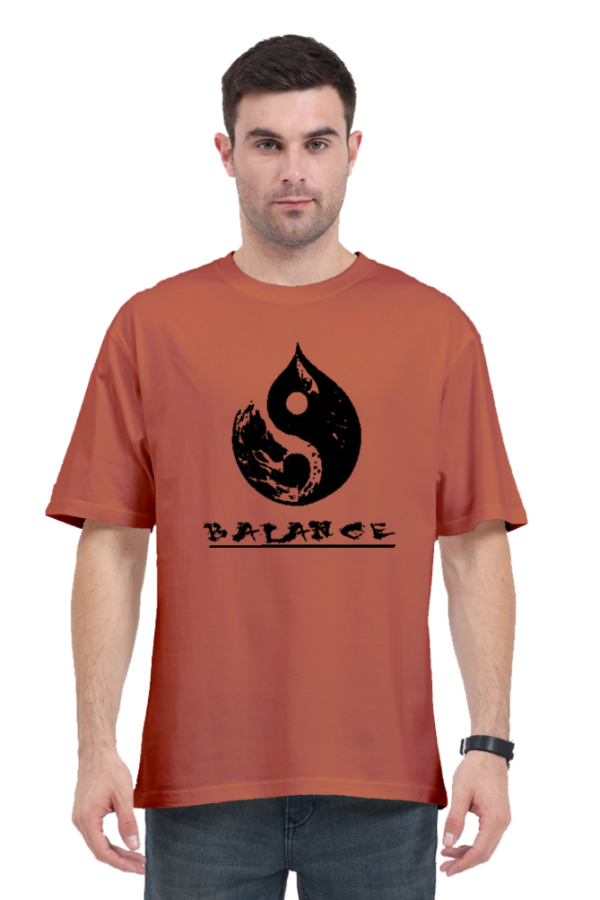 Street Style 69 - Balance - Unisex Oversized T-shirt - Image 12