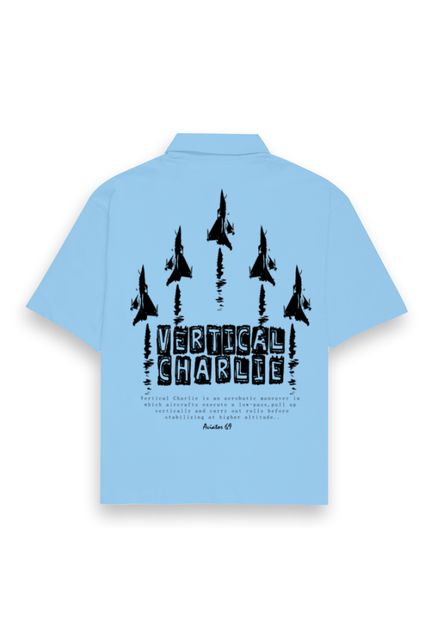 Street Style 69 - Vertical Charlie - Men's Oversized Shirt - White | Lavender | Light Pink | Baby Blue - Image 7