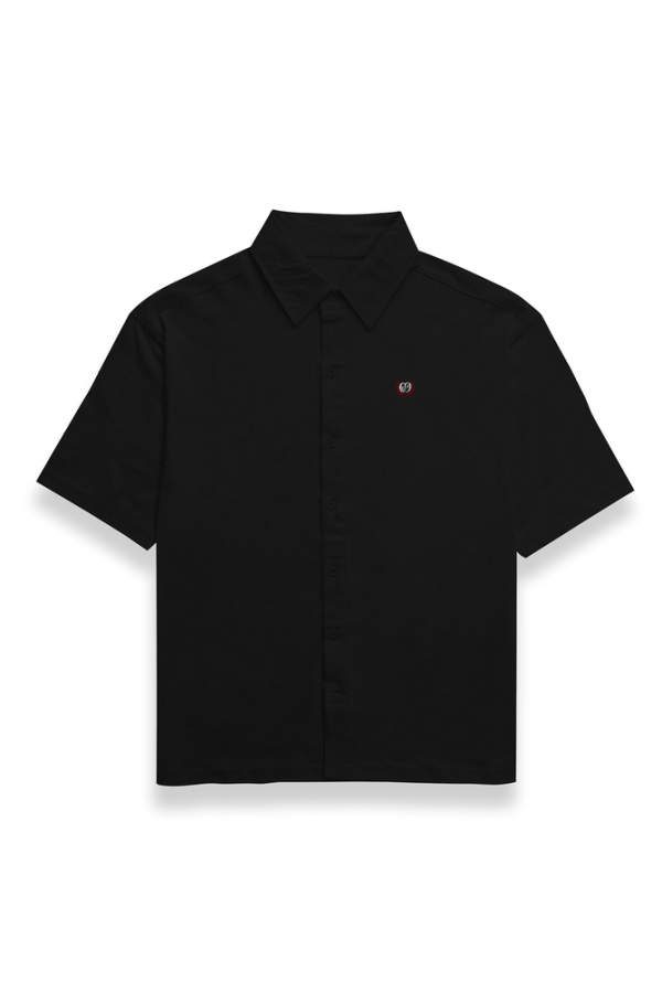 Street Style 69 - Insignia - Men's Oversized Shirt - Black | Navy | Maroon - Image 6