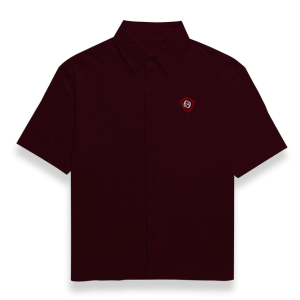 Street Style 69 - Motif - Men's Oversized Shirt - Black | Navy | Maroon