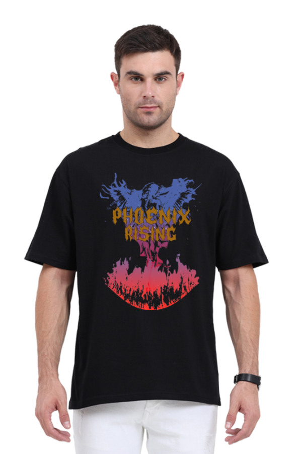 Street Style 69 - Phoenix Rising - Unisex Oversized T-shirt