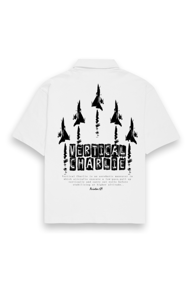 Street Style 69 - Vertical Charlie - Men's Oversized Shirt - White | Lavender | Light Pink | Baby Blue
