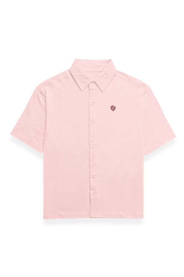 Street Style 69 - Motif - Men's Oversized Shirt - White | Lavender | Light Pink | Baby Blue - Image 6