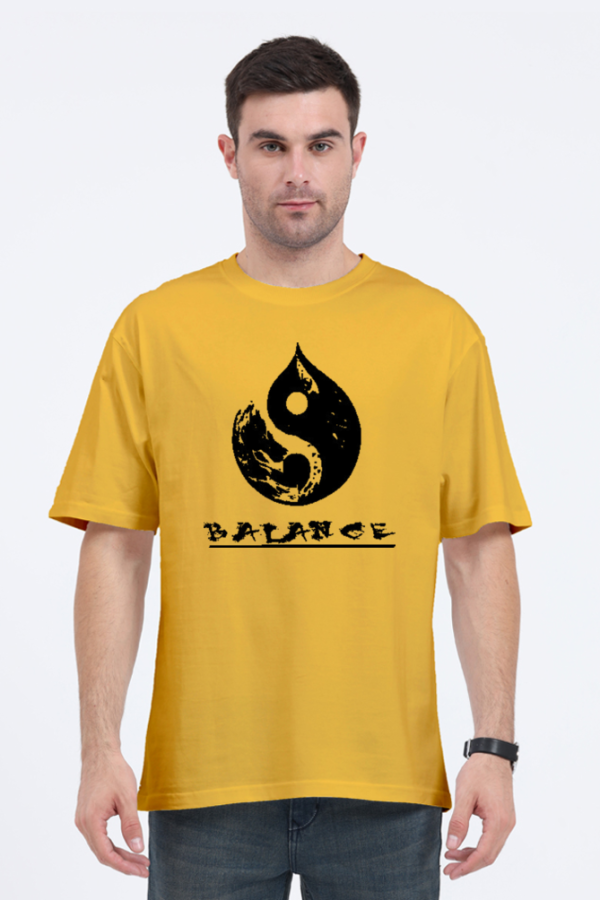 Street Style 69 - Balance - Unisex Oversized T-shirt - Image 2