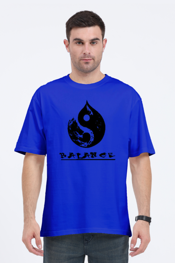 Street Style 69 - Balance - Unisex Oversized T-shirt - Image 7