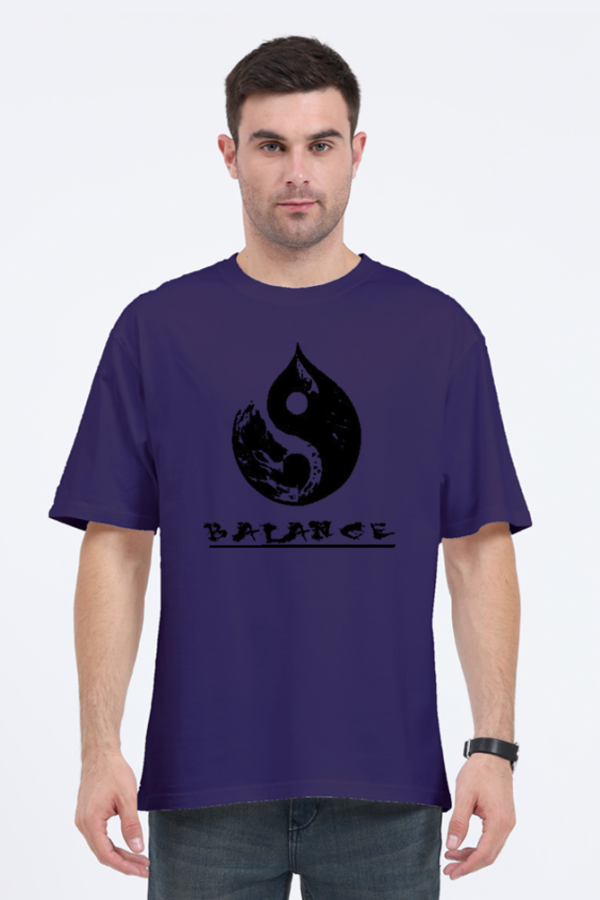 Street Style 69 - Balance - Unisex Oversized T-shirt - Image 5