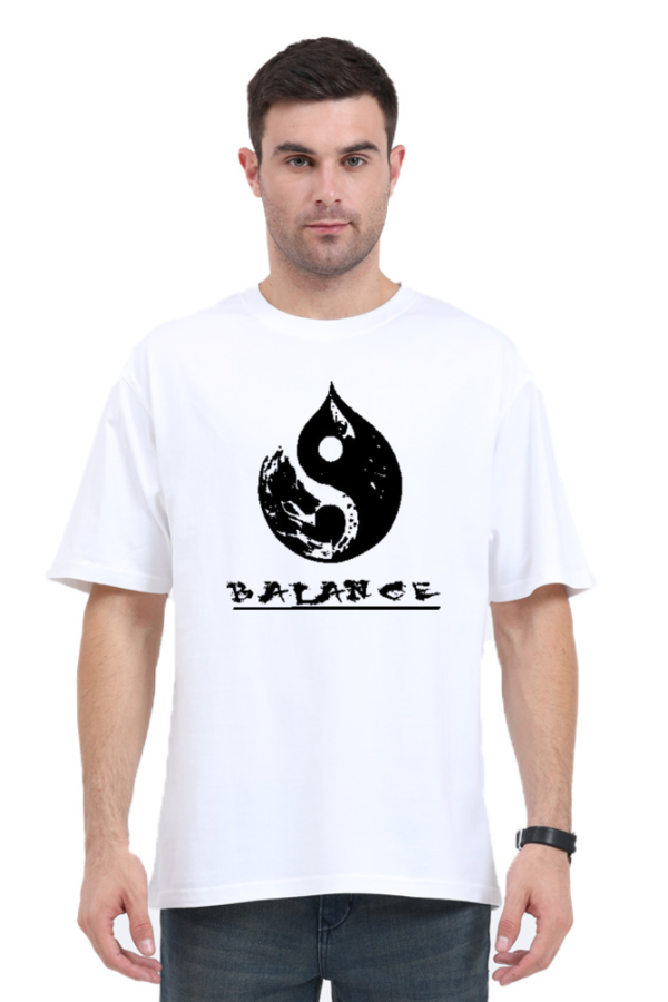 Street Style 69 - Balance - Unisex Oversized T-shirt - Image 11
