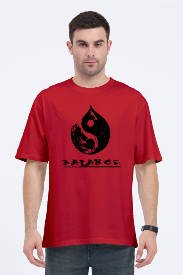 Street Style 69 - Balance - Unisex Oversized T-shirt - Image 6