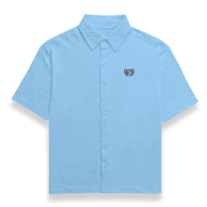 Street Style 69 - Insignia - Men's Oversized Shirt - White | Lavender | Light Pink | Baby Blue