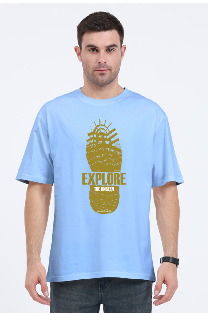 Wanderlust 69 - Explore The Unseen - Oversized T-Shirt - Image 13