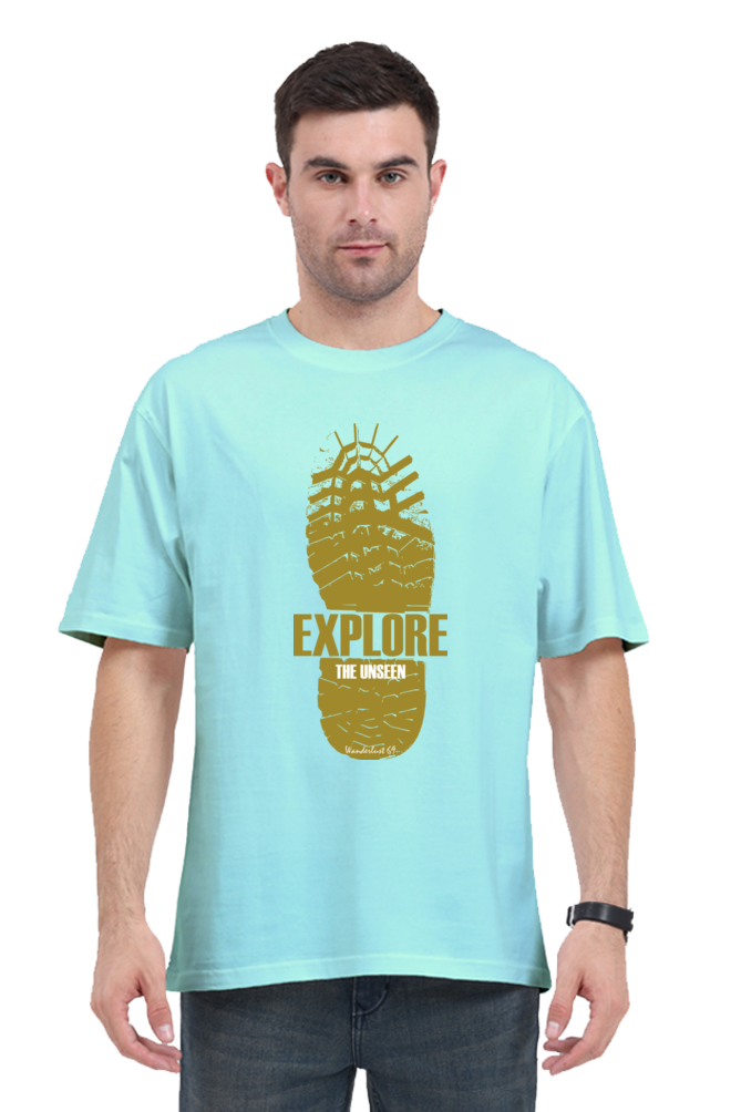 Wanderlust 69 - Explore The Unseen - Oversized T-Shirt - Image 2