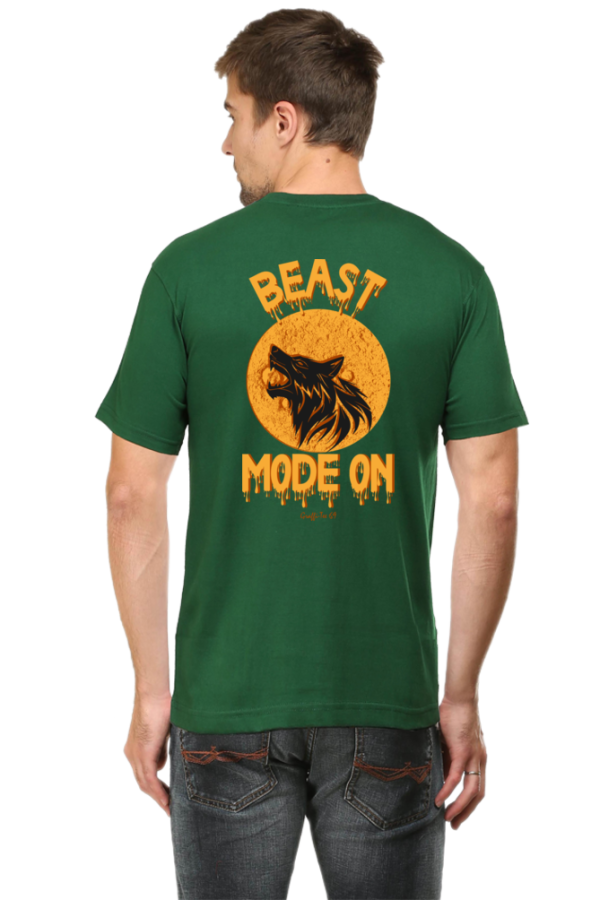 Round Neck T-Shirt - Beast Mode On - Image 11