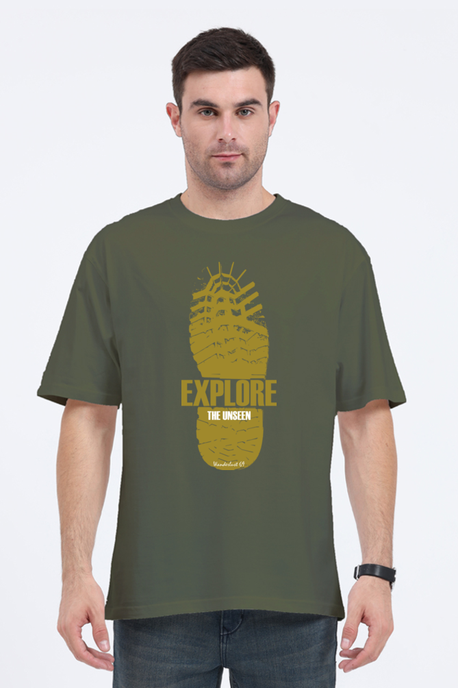 Wanderlust 69 - Explore The Unseen - Oversized T-Shirt - Image 5