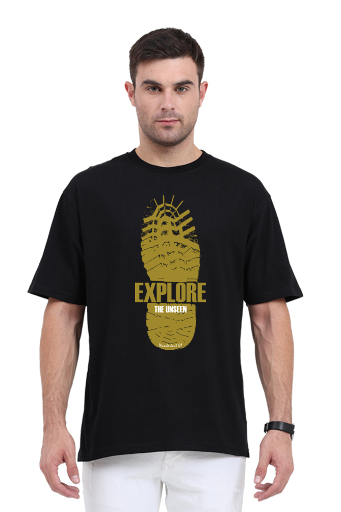Wanderlust 69 - Explore The Unseen - Oversized T-Shirt