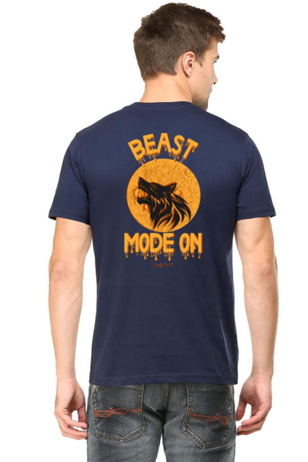 Round Neck T-Shirt - Beast Mode On - Image 17