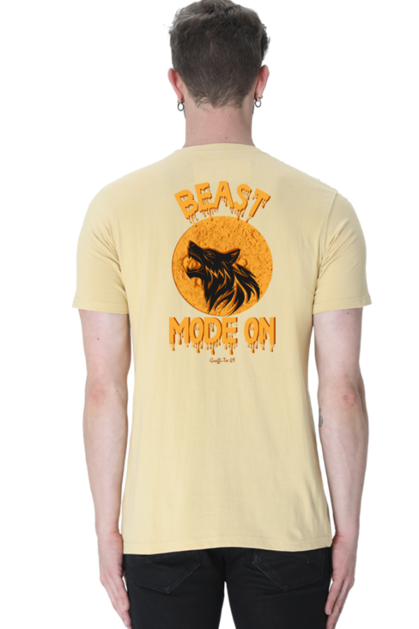 Round Neck T-Shirt - Beast Mode On - Image 23