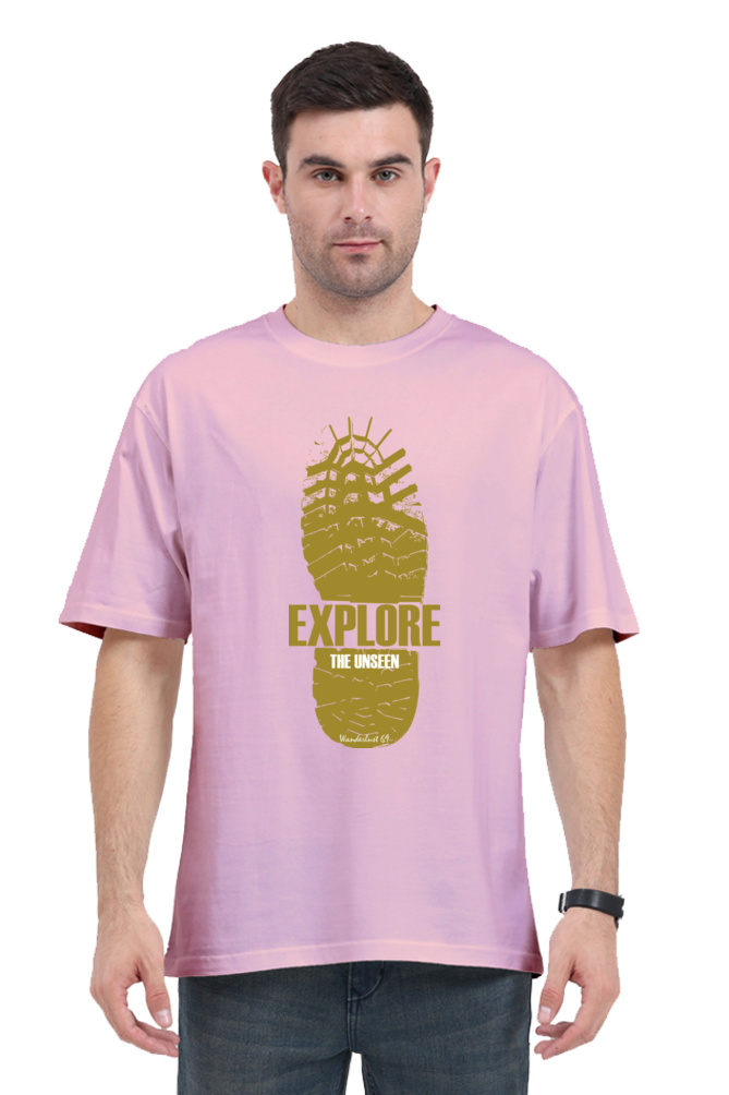 Wanderlust 69 - Explore The Unseen - Oversized T-Shirt - Image 4
