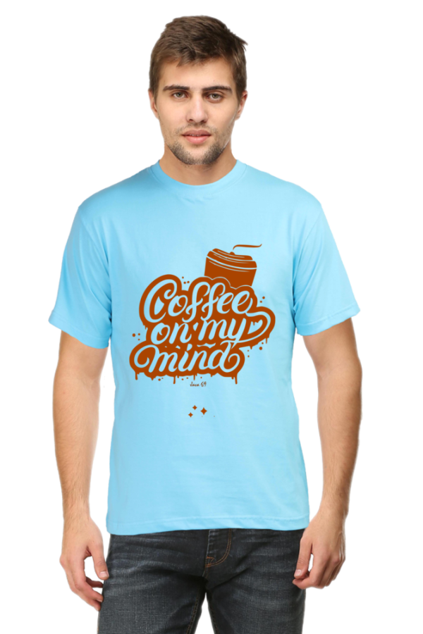 Round Neck T-Shirt - Java 69 - Coffee On My Mind - Image 9