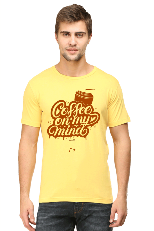 Round Neck T-Shirt - Java 69 - Coffee On My Mind - Image 8