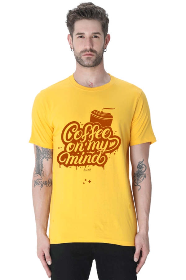 Round Neck T-Shirt - Java 69 - Coffee On My Mind - Image 7