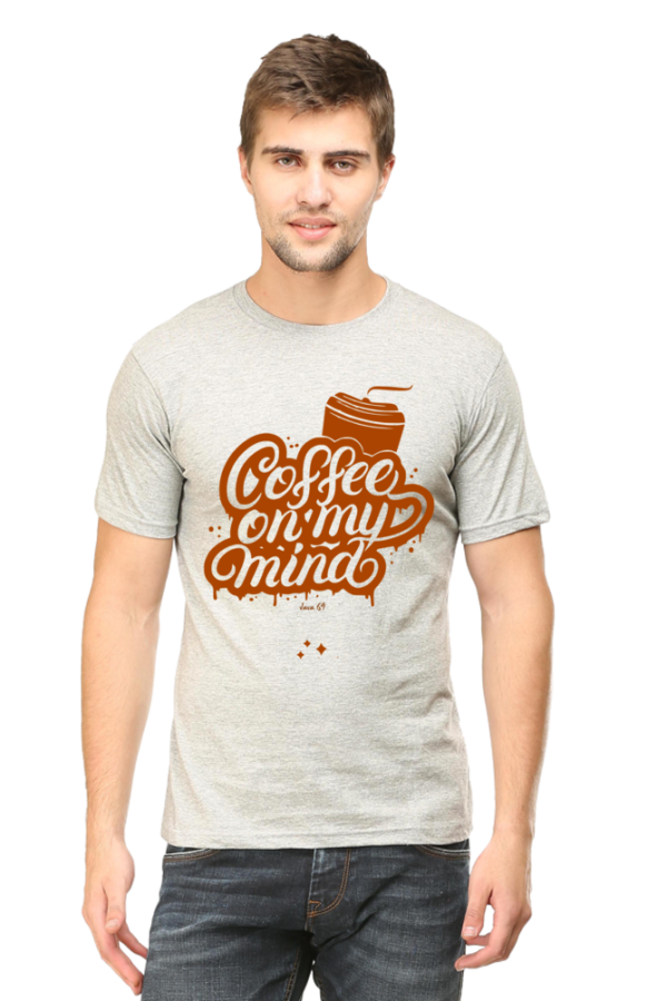 Round Neck T-Shirt - Java 69 - Coffee On My Mind - Image 10