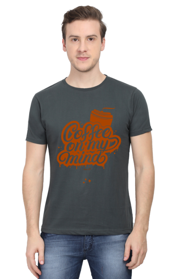 Round Neck T-Shirt - Java 69 - Coffee On My Mind - Image 4