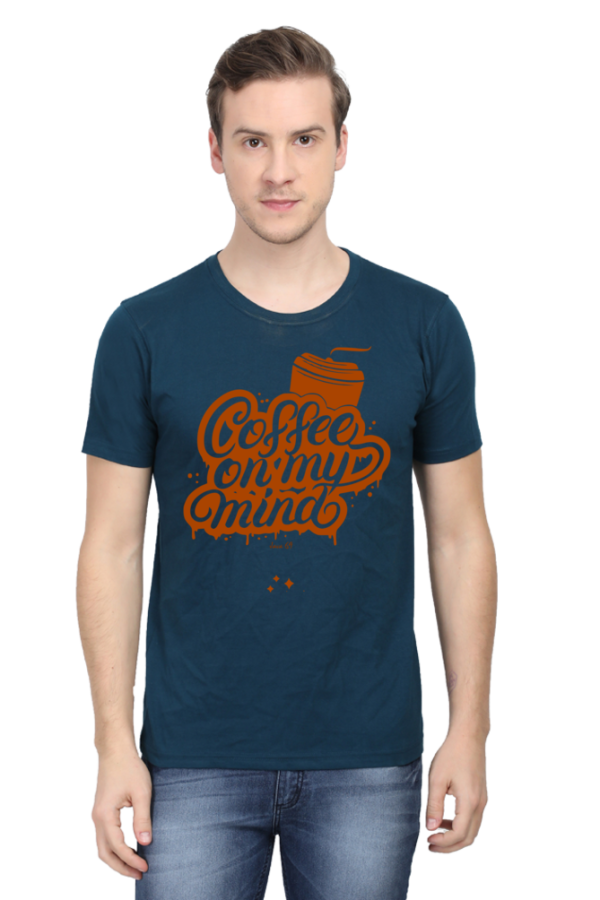 Round Neck T-Shirt - Java 69 - Coffee On My Mind - Image 5