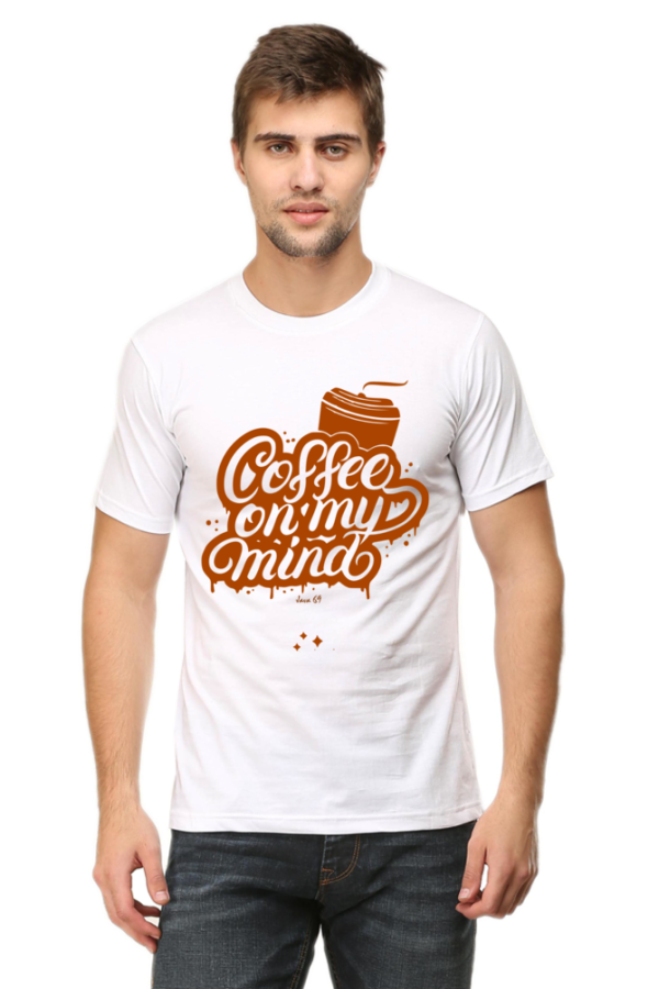 Round Neck T-Shirt - Java 69 - Coffee On My Mind - Image 13