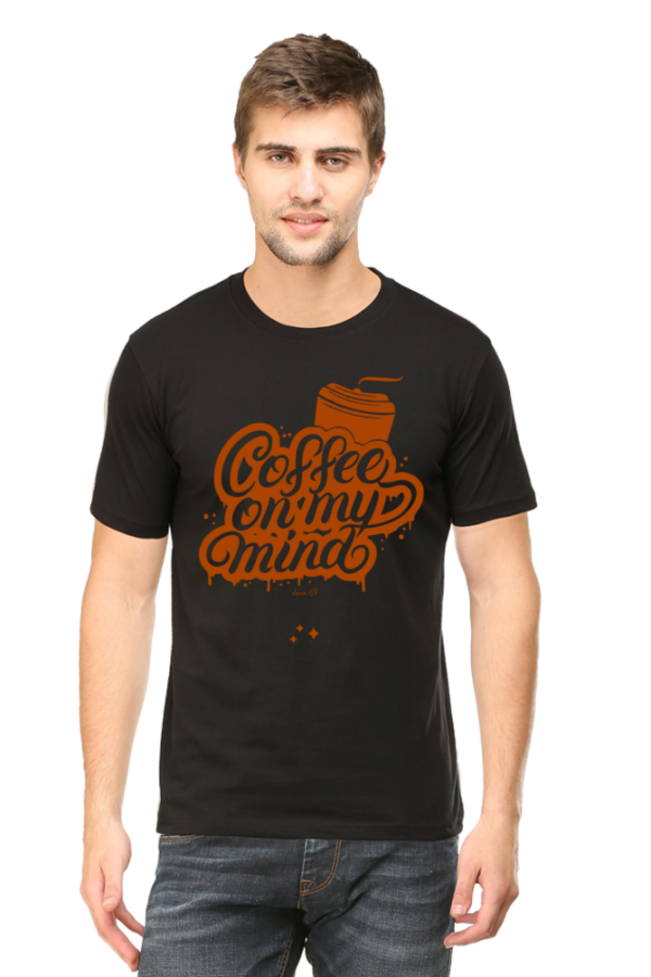 Round Neck T-Shirt - Java 69 - Coffee On My Mind - Image 12