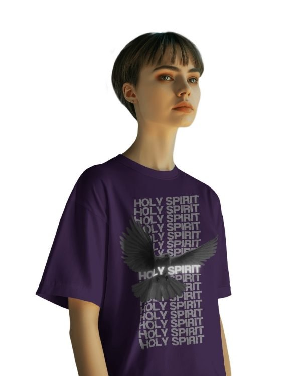 Street Style - Holy Spirit - Unisex Oversized T-Shirt - Image 9